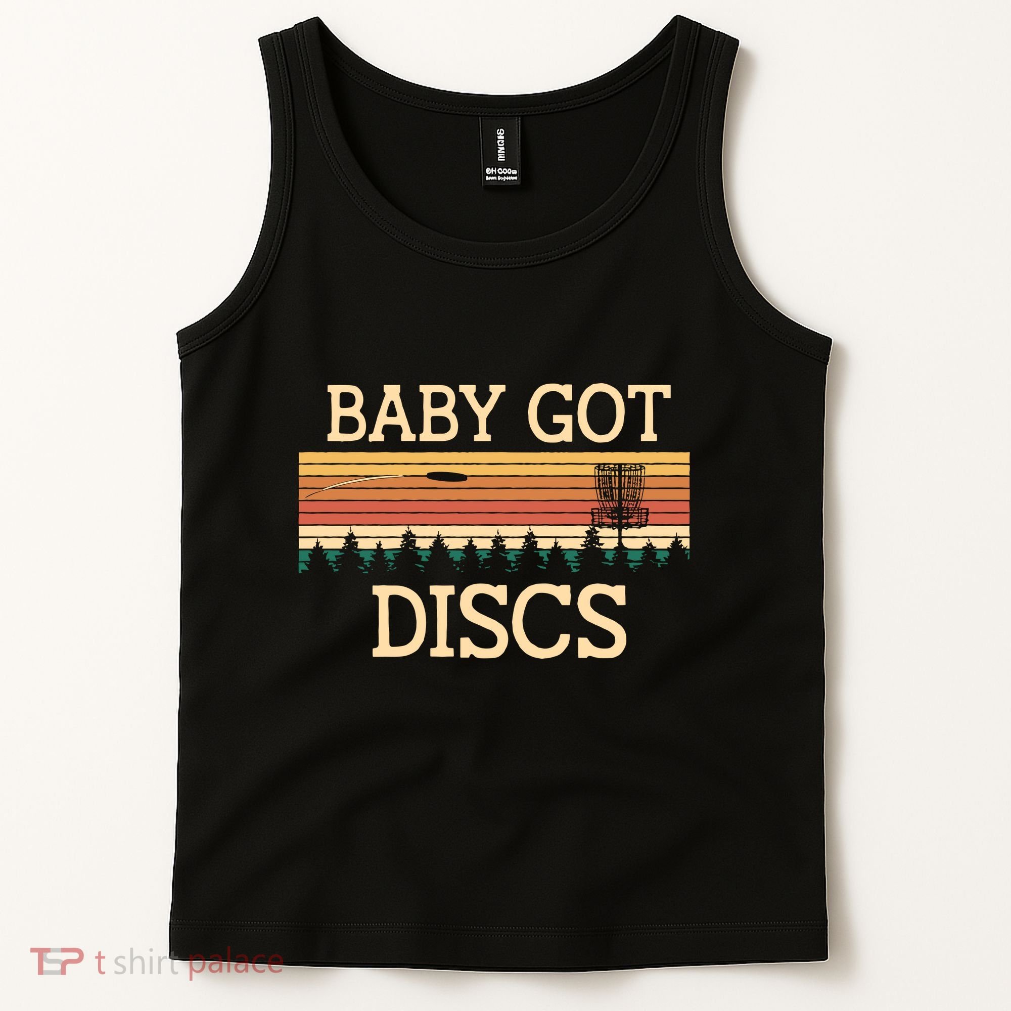 Funny Disc Golf Humor Golfer Pun Couples Tank Top