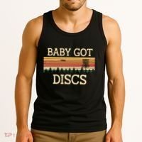 Funny Disc Golf Humor Golfer Pun Couples Tank Top thumb 3