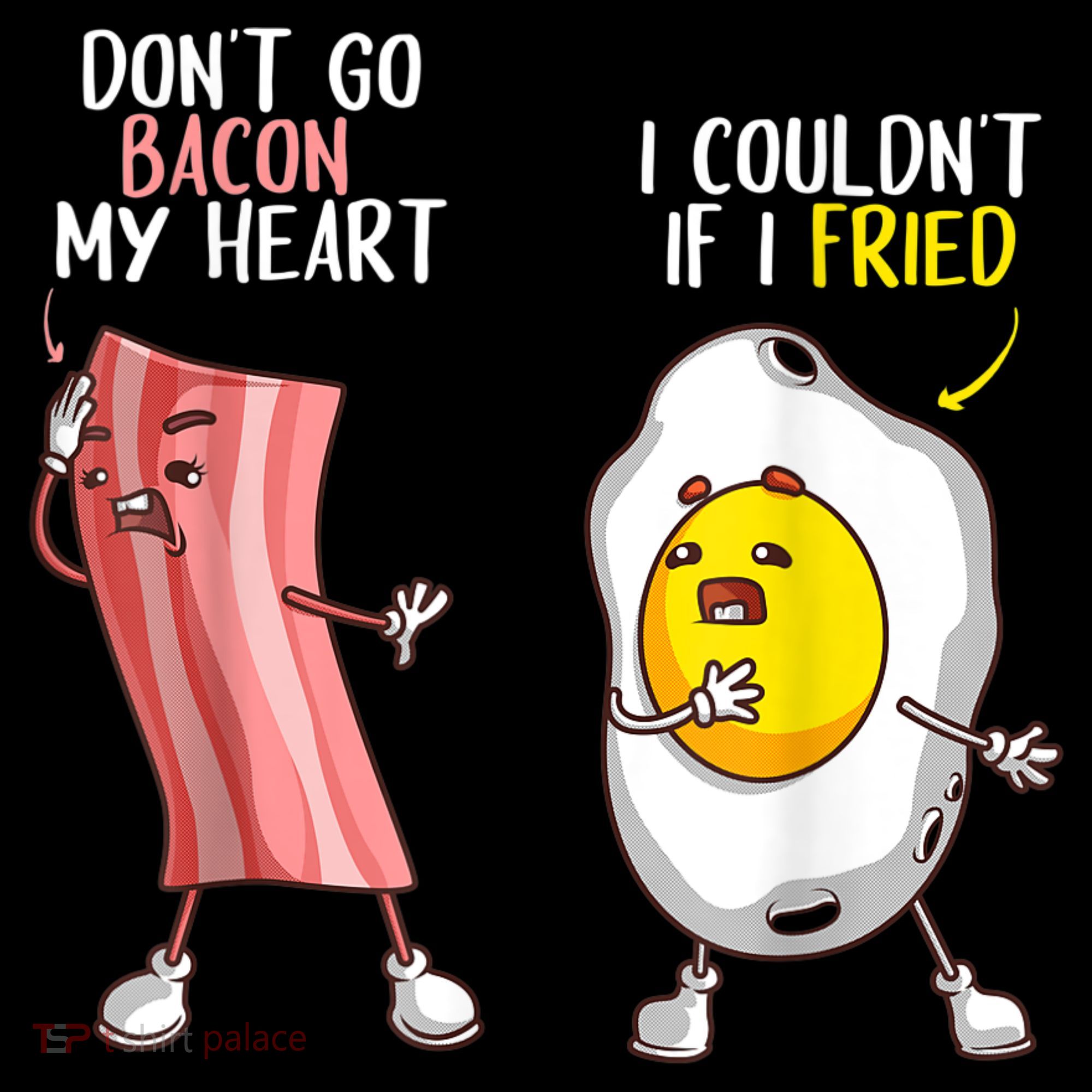 Funny Don't Go Bacon My Heart Cool Bacon And Egg Foodie Coffee Mug
