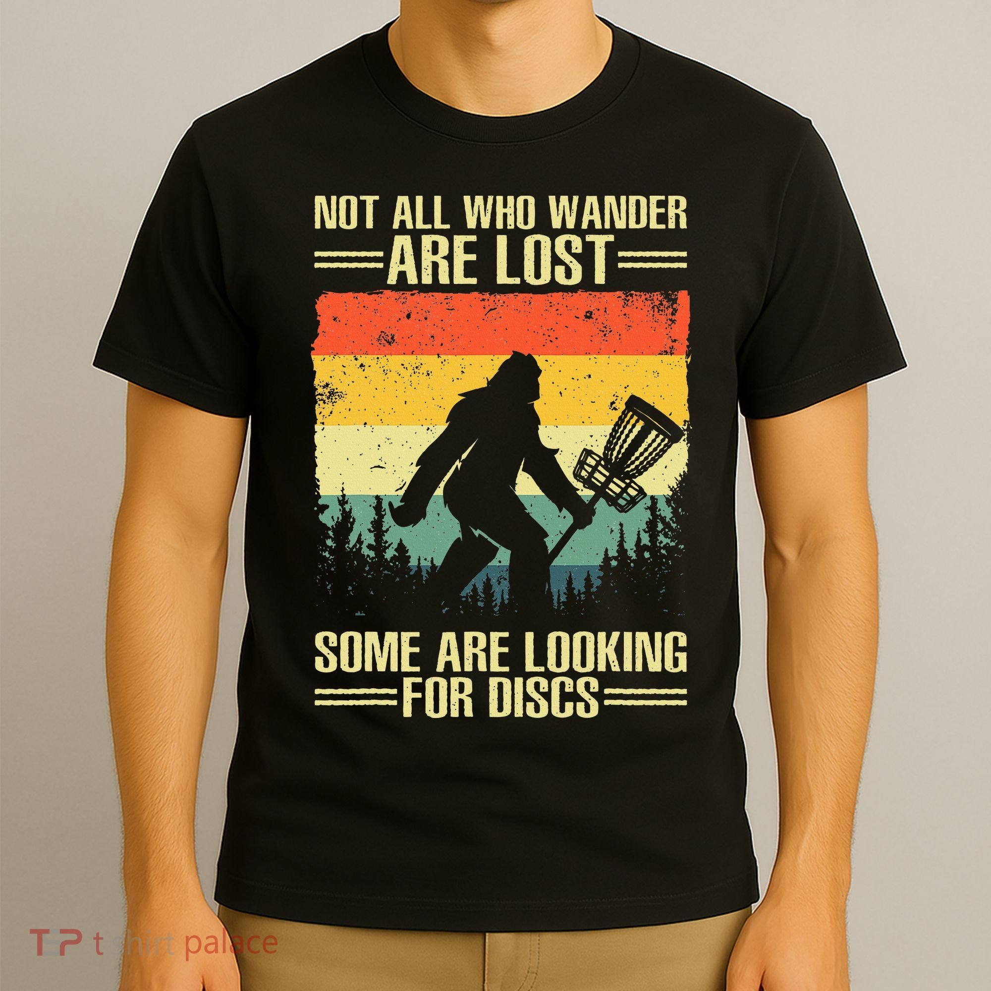 Funny Disc Golf Art T-Shirt