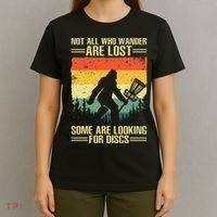 Funny Disc Golf Art T-Shirt thumb 4