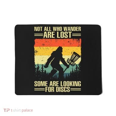 Funny Disc Golf Art Mousepad