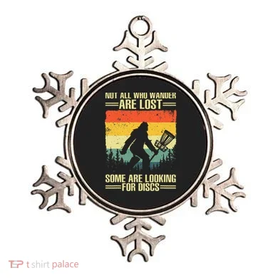 Funny Disc Golf Art Ornament
