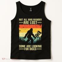 Funny Disc Golf Art Tank Top thumb 2