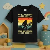 Funny Disc Golf Art Toddler T-Shirt thumb 3