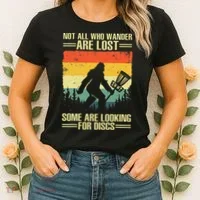 Funny Disc Golf Art Women's T-Shirt thumb 2