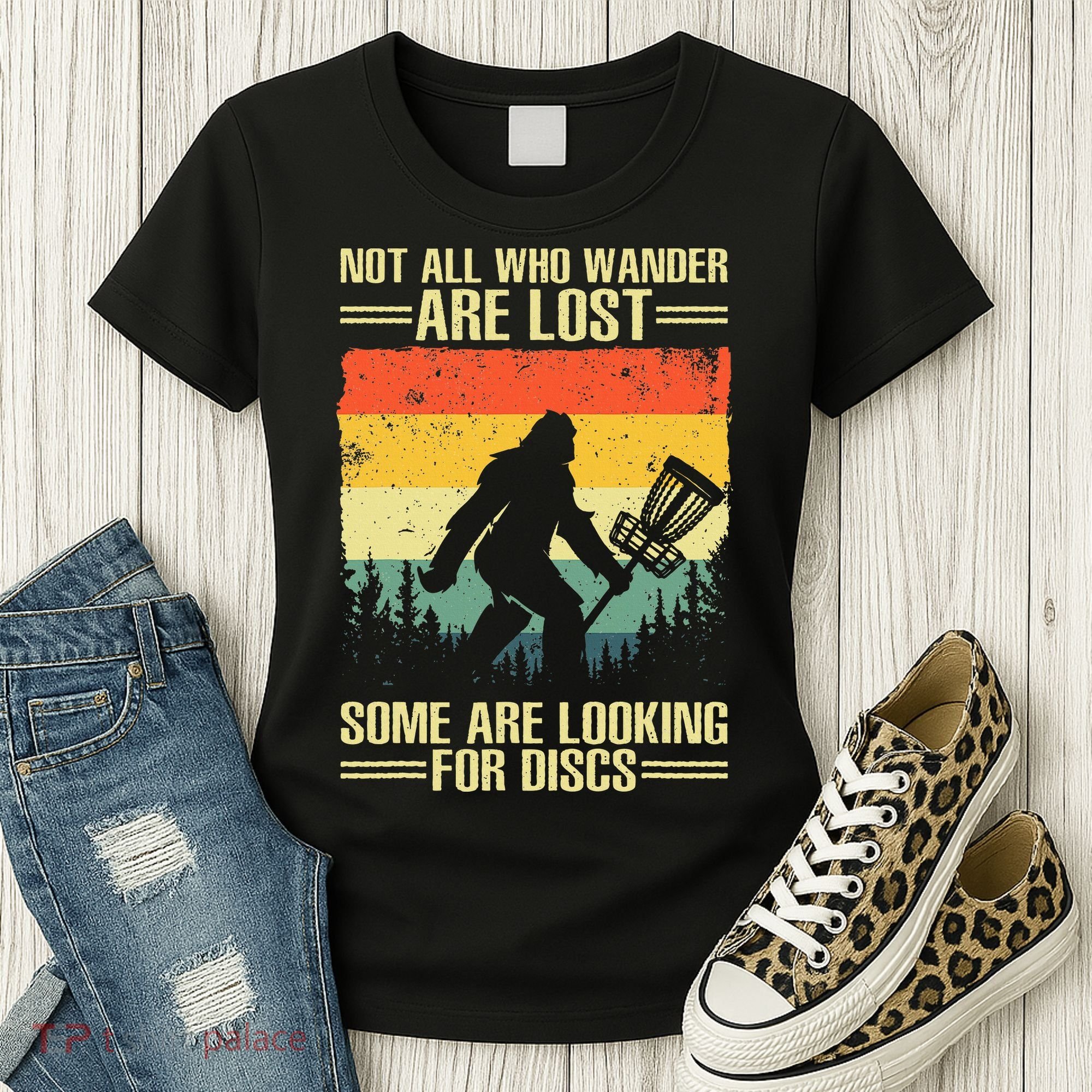 Funny Disc Golf Art Women's T-Shirt