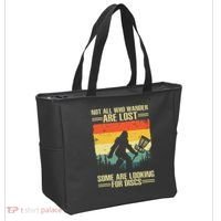 Funny Disc Golf Art Tote Bag thumb 2