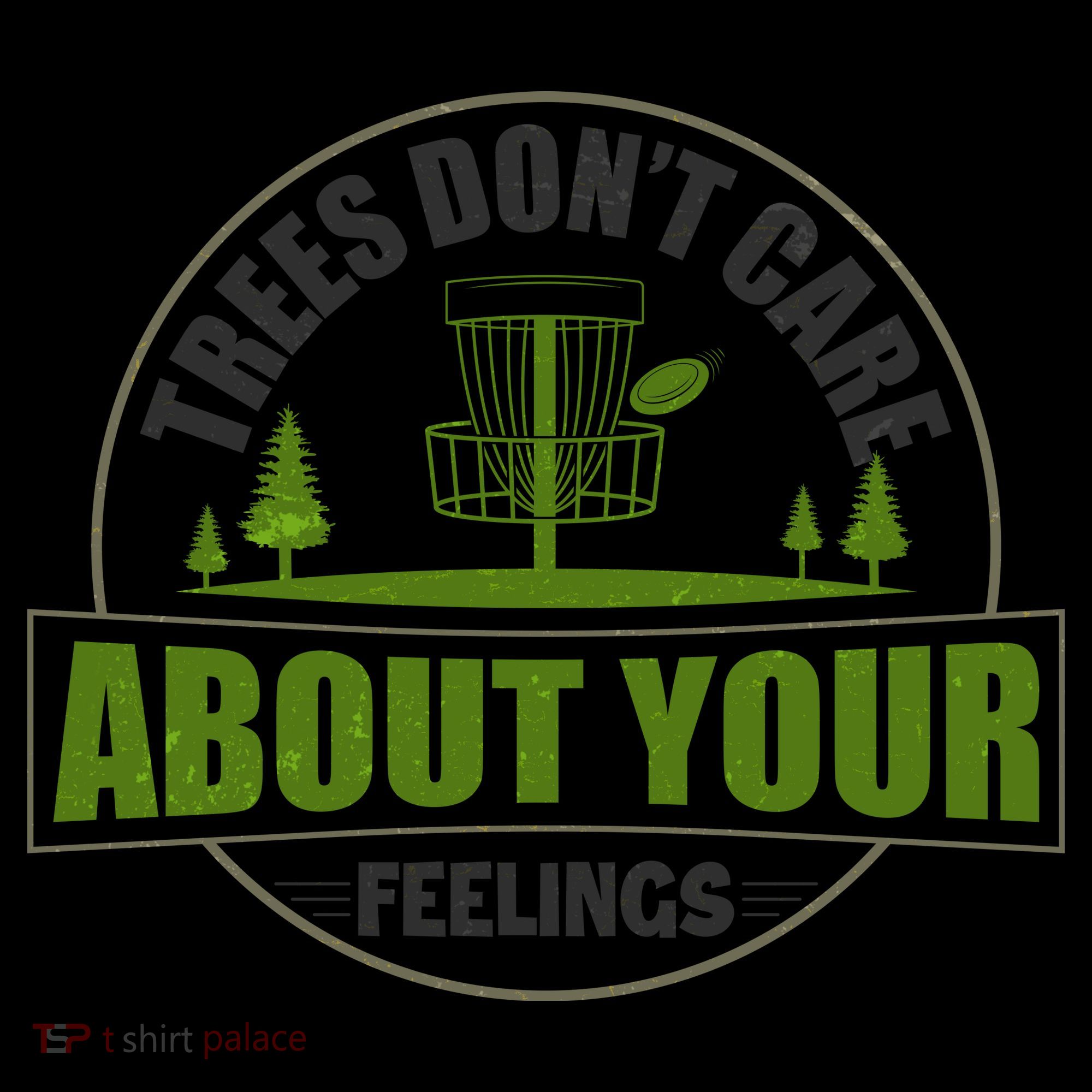 Funny Disc Golf Trees Don't Care About Your Feelings Coffee Mug