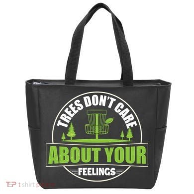 Funny Disc Golf Trees Don't Care About Your Feelings Tote Bag