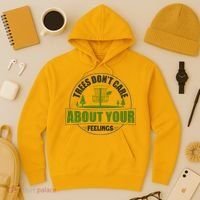 Funny Disc Golf Trees Don't Care About Your Feelings Hoodie thumb 3