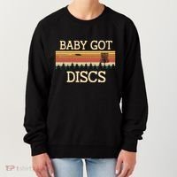 Funny Disc Golf Humor Golfer Pun Couples Women's Sweatshirt thumb 0