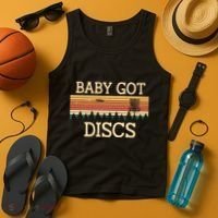 Funny Disc Golf Humor Golfer Pun Couples Tank Top thumb 4