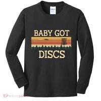Funny Disc Golf Humor Golfer Pun Couples Kids Long Sleeve Shirt thumb 0