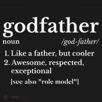  Fathers Day Gift For Godfather Gifts From Godchild Shirt Hoodie thumb 2