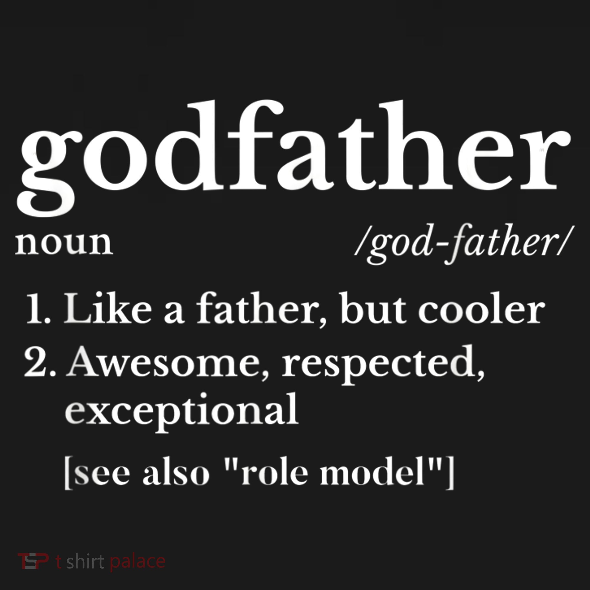  Fathers Day Gift For Godfather Gifts From Godchild Shirt Ornament
