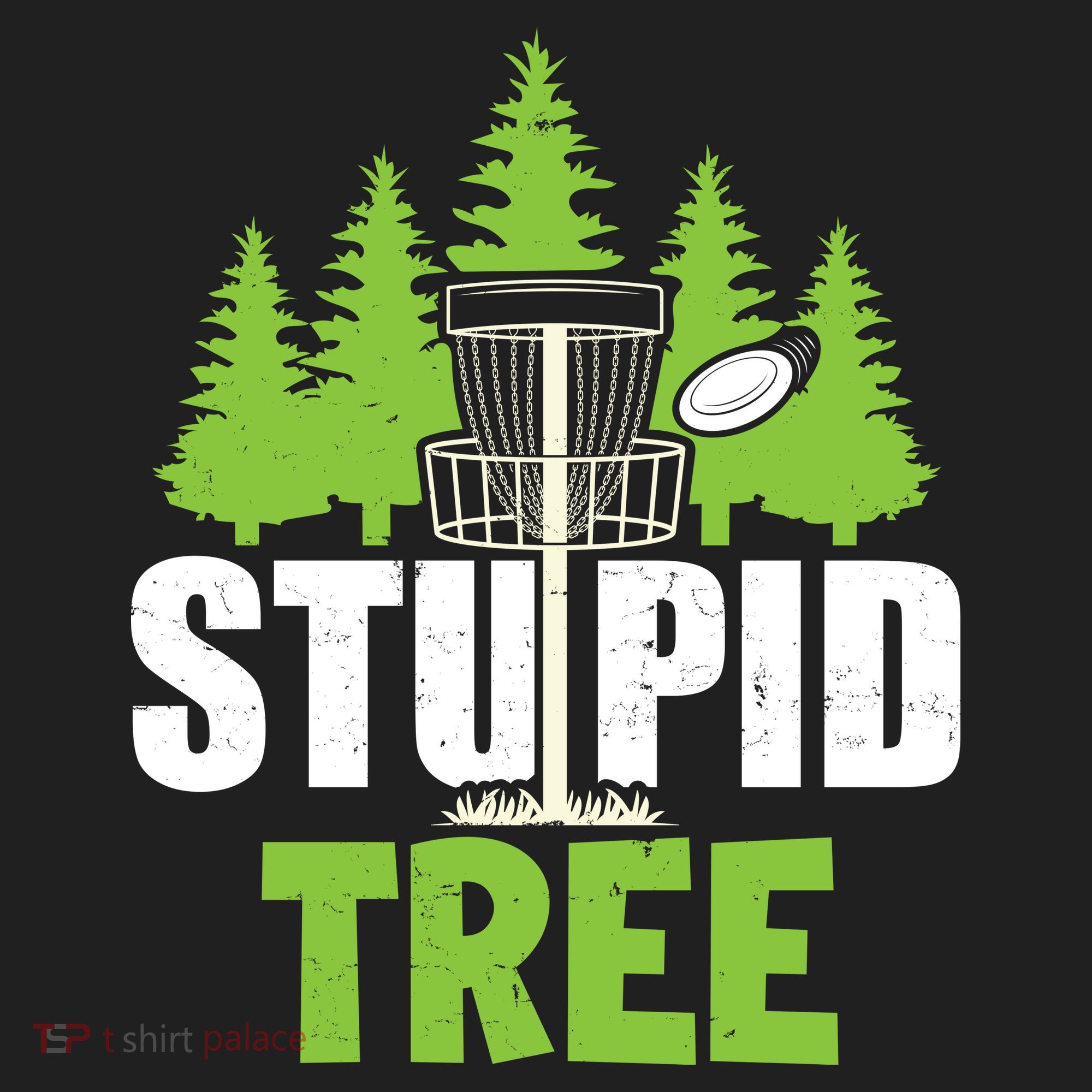 Funny Disc Golf Stupid Tree Women's Sweatshirt