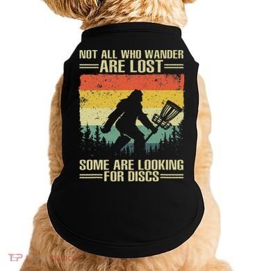 Funny Disc Golf Art For Women Disc Golf Player Doggie Tank