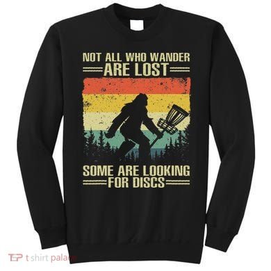 Funny Disc Golf Art For Women Disc Golf Player Sweatshirt