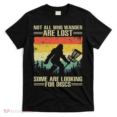 Funny Disc Golf Art For Women Disc Golf Player T-Shirt
