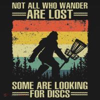 Funny Disc Golf Art For Women Disc Golf Player Button thumb 1
