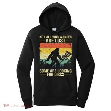 Funny Disc Golf Art For Women Disc Golf Player Women's Hoodie