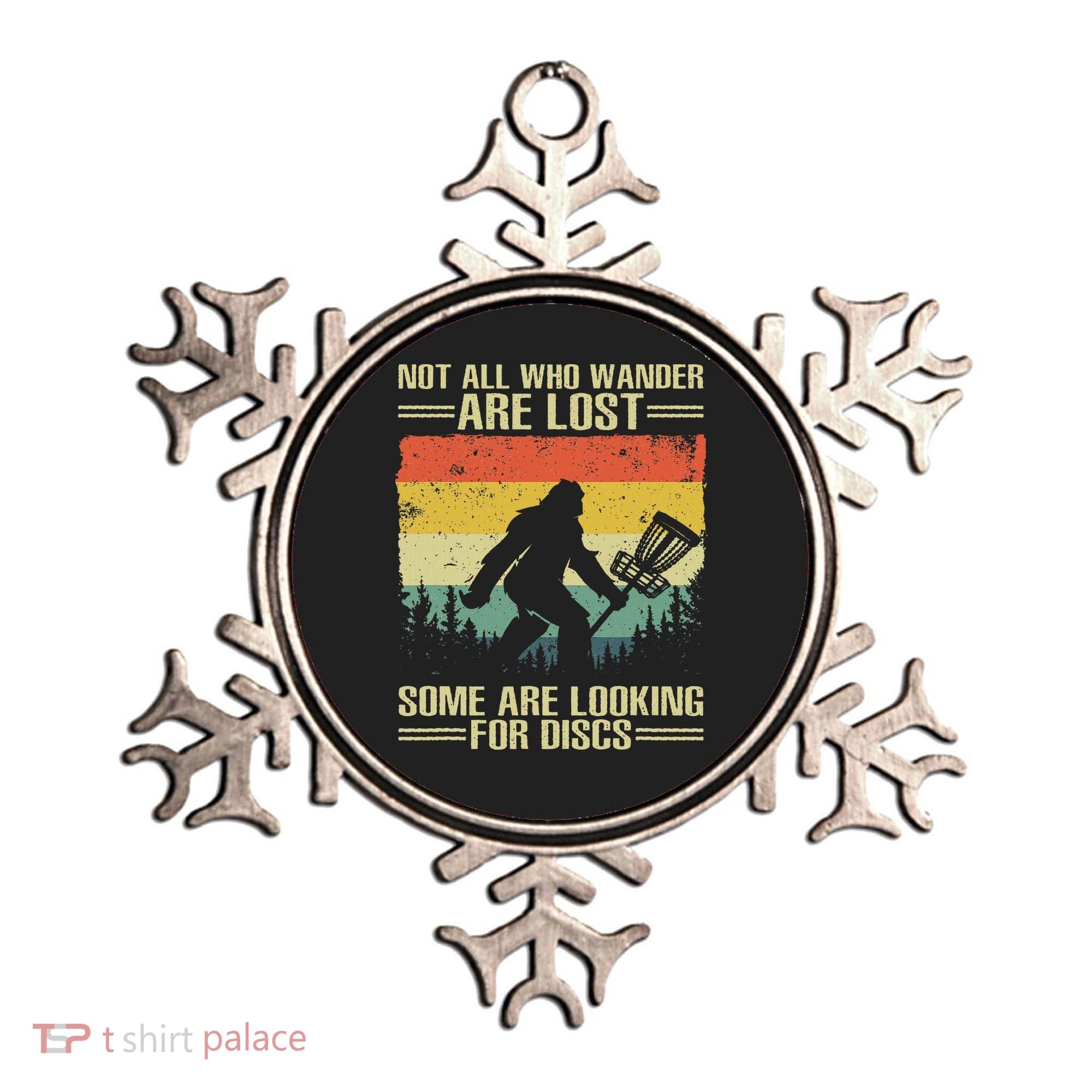 Funny Disc Golf Art For Women Disc Golf Player Ornament