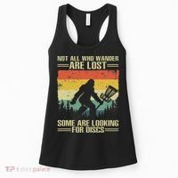 Funny Disc Golf Art For Women Disc Golf Player Women's Tank Top thumb 0
