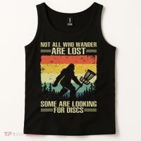 Funny Disc Golf Art For Women Disc Golf Player Tank Top thumb 2