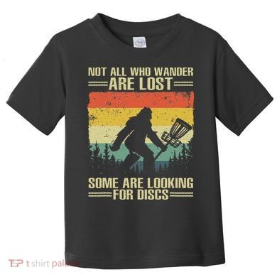 Funny Disc Golf Art For Women Disc Golf Player Toddler T-Shirt