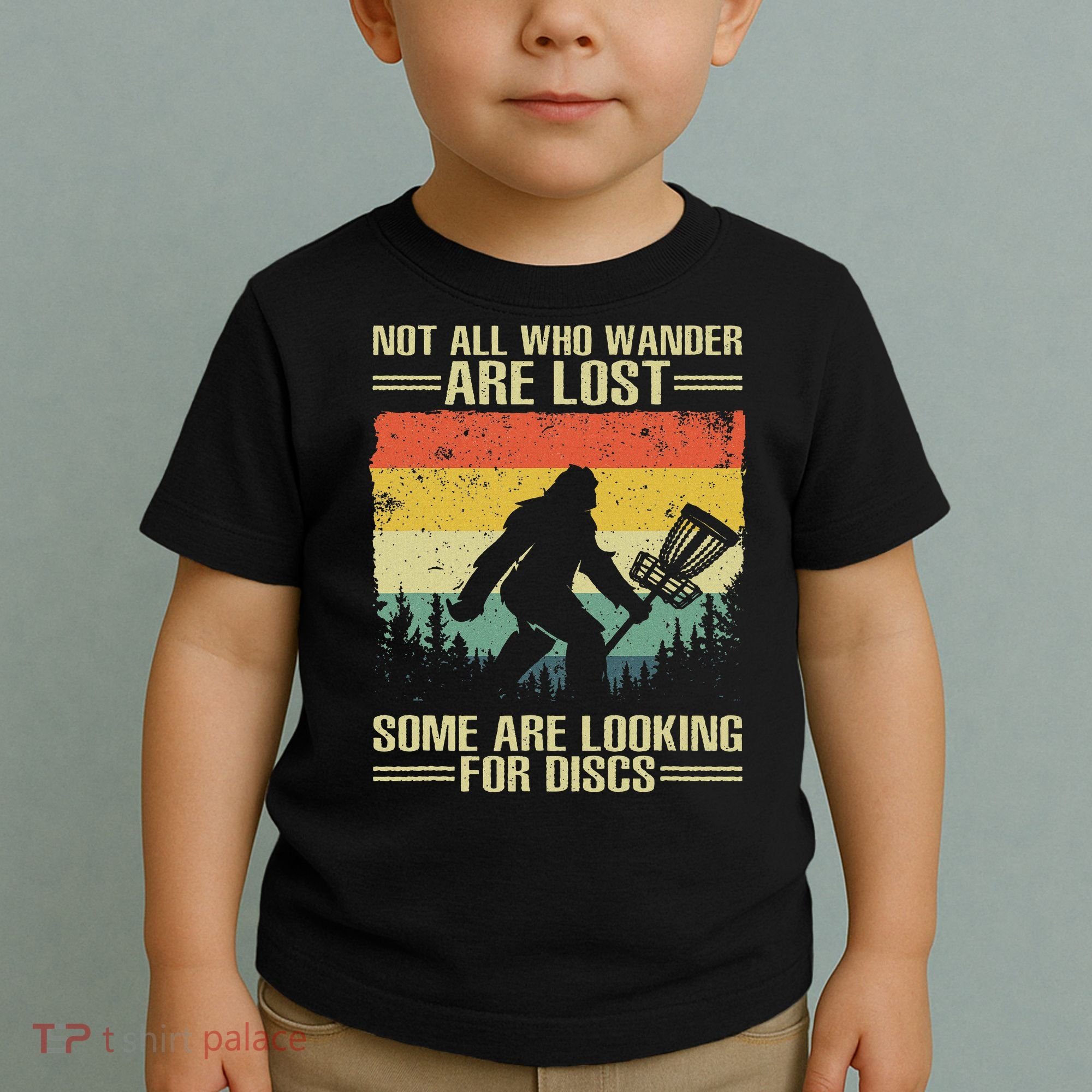 Funny Disc Golf Art For Women Disc Golf Player Toddler T-Shirt