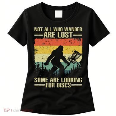 Funny Disc Golf Art For Women Disc Golf Player Women's T-Shirt