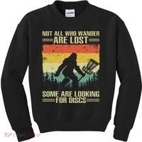 Funny Disc Golf Art For Women Disc Golf Player Kids Sweatshirt thumb 0