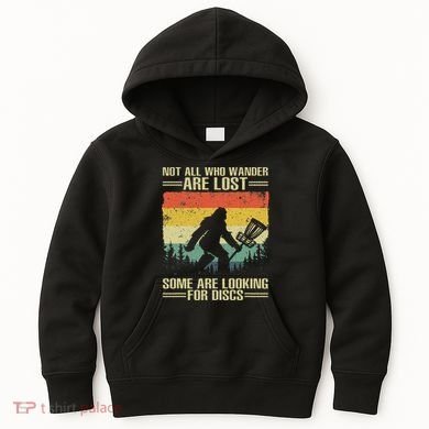 Funny Disc Golf Art For Women Disc Golf Player Kids Hoodie