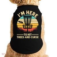 Funny Disc Golf For  Disc Golf Player Trees Sports Doggie Tank thumb 0