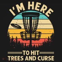 Funny Disc Golf For  Disc Golf Player Trees Sports T-Shirt thumb 7