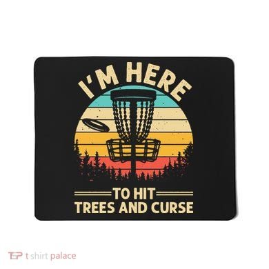 Funny Disc Golf For  Disc Golf Player Trees Sports Mousepad