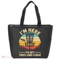 Funny Disc Golf For  Disc Golf Player Trees Sports Tote Bag thumb 0