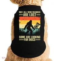 Funny Disc Golf Art Doggie Tank thumb 0
