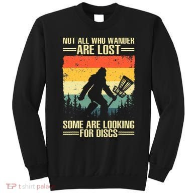 Funny Disc Golf Art Sweatshirt