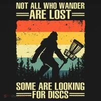 Funny Disc Golf Art T-Shirt thumb 7