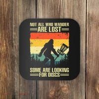 Funny Disc Golf Art Coaster thumb 0