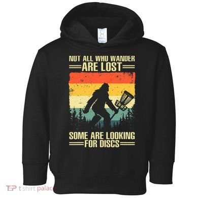 Funny Disc Golf Art Toddler Hoodie