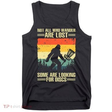 Funny Disc Golf Art Tank Top