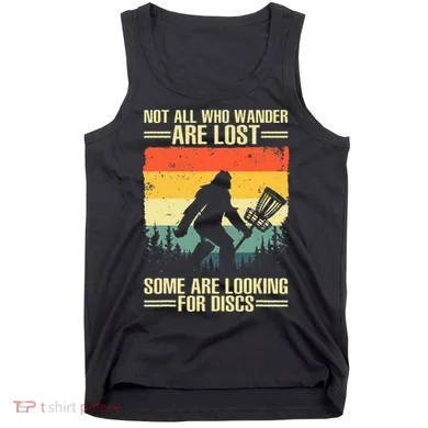 Funny Disc Golf Art Tank Top