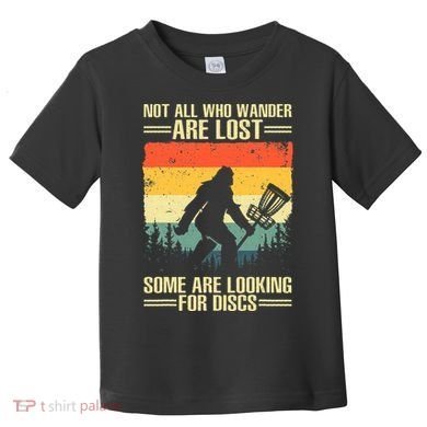 Funny Disc Golf Art Toddler T-Shirt