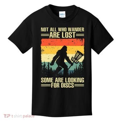 Funny Disc Golf Art Kids T-Shirt