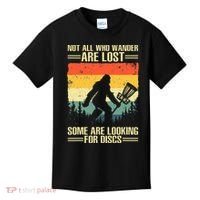 Funny Disc Golf Art Kids T-Shirt thumb 0