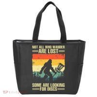 Funny Disc Golf Art Tote Bag thumb 0