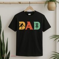 Funny Disc Golf Dad Retro Fathers Day T-Shirt thumb 2